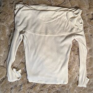 Urban Outfitters Off-Shoulder Ribbed Sweater